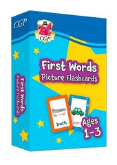 First Words Picture Flashcards for Ages 1-3 hind ja info | Väikelaste raamatud | kaup24.ee