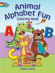 Animal Alphabet Fun Coloring Book hind ja info | Väikelaste raamatud | kaup24.ee