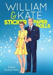 William & Kate Sticker Paper Dolls hind ja info | Väikelaste raamatud | kaup24.ee