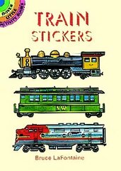 Train Stickers цена и информация | Книги для малышей | kaup24.ee