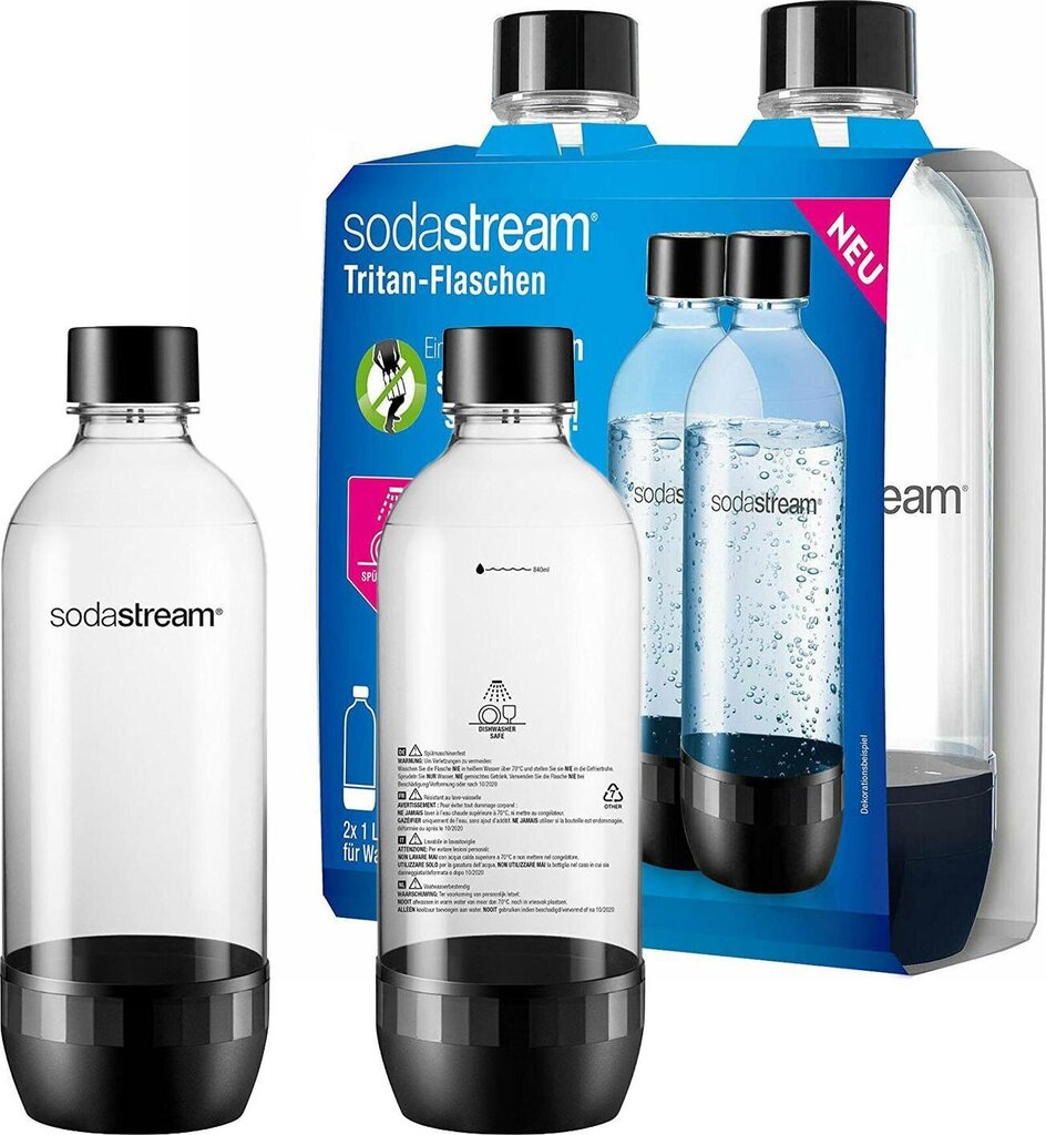 SodaStream 2x1L pudelite komplekt hind ja info | Mulliveemasinad | kaup24.ee