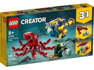 31130 LEGO® Creator Uppunud aarde otsing hind ja info | Klotsid ja konstruktorid | kaup24.ee