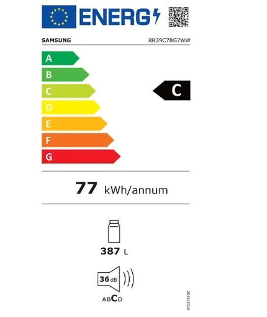 Samsung RR39C7BG7WW/EF hind ja info | Külmkapid | kaup24.ee