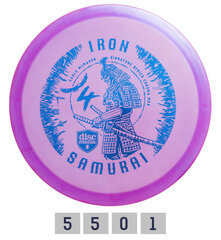 Диск для диск-гольфа Discmania Midrange Driver C-LINE MD3 Iron Samurai 4, 5/5/0/1, розовый цена и информация | Диск-гольф | kaup24.ee