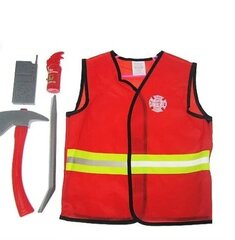 Tuletõrjuja vest koos tarvikutega hind ja info | Poiste mänguasjad | kaup24.ee