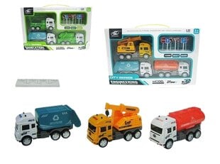 Комплект городского транспорта с дорожными знаками цена и информация | Игрушки для мальчиков | kaup24.ee