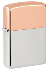 Зажигалка Zippo 48695 в биметаллическом корпусе цена и информация | Зажигалки и аксессуары | kaup24.ee