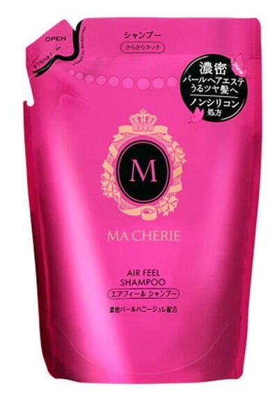 Shiseido MA CHERIE Lillelise ja puuviljase lõhnaga volüümi andev šampoon, täide 380 ml hind ja info | Šampoonid | kaup24.ee