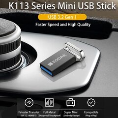 Флешка KODAK K113, USB 3.2 цена и информация | USB накопители | kaup24.ee