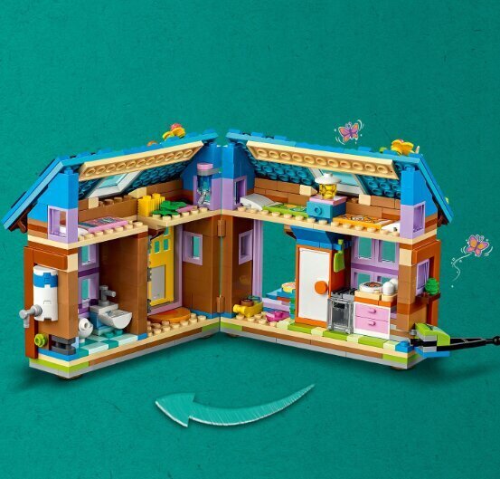 41735 LEGO® Friendsi mobiilne kodu, 785 d. ja kingipadi Kass, 50 cm цена и информация | Klotsid ja konstruktorid | kaup24.ee