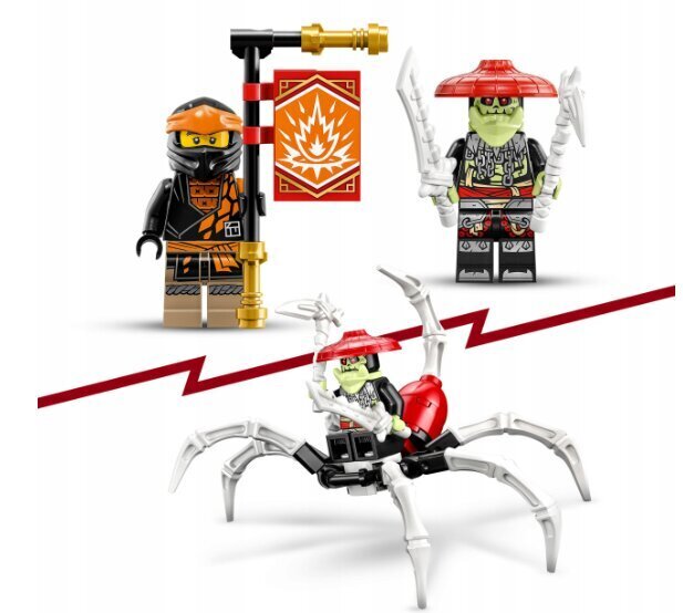 71782 LEGO® Ninjago Cole Earth Dragon EVO, 285 d. ja kingipadi Kass, 50 cm цена и информация | Klotsid ja konstruktorid | kaup24.ee