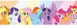 Figuurikomplekt Hasbro My Little Pony Unicorn Party ja plüüsist padi Cat, 50 cm цена и информация | Tüdrukute mänguasjad | kaup24.ee