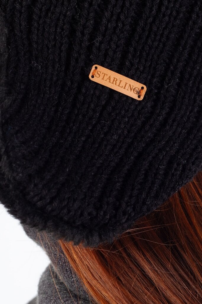 Talvemüts meestele Starling, must hind ja info | Naiste mütsid ja peapaelad | kaup24.ee