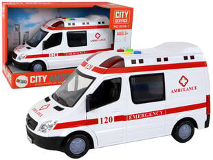 Kiirabi valgus- ja heliefektidega, valge hind ja info | Poiste mänguasjad | kaup24.ee