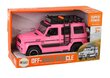 Maastur koos heli- ja valgusefektidega, roosa цена и информация | Poiste mänguasjad | kaup24.ee