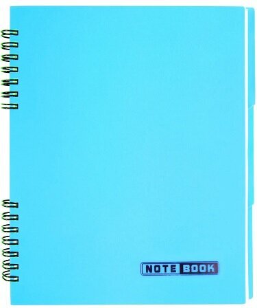 Sülearvuti Notebook, EconoMix, B5, kastidega, 120 lehte, 60 gsm, spiraaliga küljel, plastikust kate hind ja info | Vihikud, märkmikud ja paberikaubad | kaup24.ee
