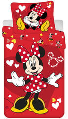 Disney Minnie Love & Stars Комплект детского постельного белья 140×200 cm, 70×90 cm цена и информация | Детское постельное бельё | kaup24.ee