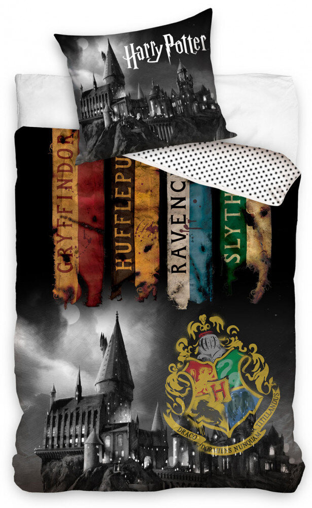 Harry Potter Laste voodipesukomplekt 140×200 cm, 70×90 cm цена и информация | Beebide ja laste voodipesu | kaup24.ee