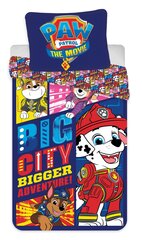 Paw Patrol Laste voodipesukomplekt 140×200 cm, 70×90 cm hind ja info | Beebide ja laste voodipesu | kaup24.ee