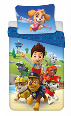 Paw Patrol Laste voodipesukomplekt Microfibre 140×200 cm, 70×90 cm hind ja info | Beebide ja laste voodipesu | kaup24.ee