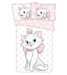 Disney Marie cat Dots Комплект детского постельного белья (small) 100×135 cm, 40×60 cm цена и информация | Детское постельное бельё | kaup24.ee