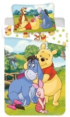 Disney Winnie the Pooh Laste voodipesukomplekt 100x135 cm, 40x60 cm hind ja info | Beebide ja laste voodipesu | kaup24.ee