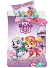 Paw Patrol Purple Laste voodipesukomplekt 100x135 cm, 40x60 cm цена и информация | Детское постельное бельё | kaup24.ee