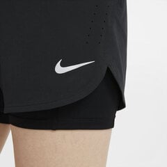 Naiste spordipüksid Nike Eclipse 2-In-1, must цена и информация | Спортивная одежда женская | kaup24.ee