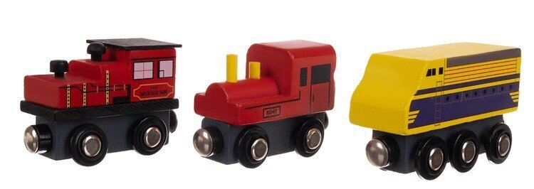 12-osaline magnetiline rongide ja vagunite komplekt hind ja info | Poiste mänguasjad | kaup24.ee