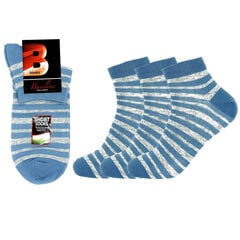 Мужские носки Bisoks 12335 синие, 3 пары цена и информация | Meeste sokid | kaup24.ee