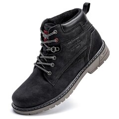 Ботинки мужские BayQ, ​​черные цена и информация | Мужские ботинки | kaup24.ee