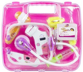 Набор медицинских инструментов в кейсе, розовый цена и информация | Игрушки для девочек | kaup24.ee