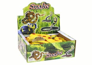Игрушечная резиновая змея, желто-коричневая цена и информация | Игрушки для мальчиков | kaup24.ee