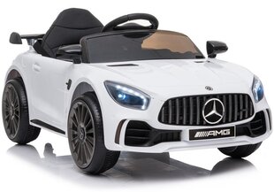 Elektriauto lastele Mercedes AMG GT R, valge hind ja info | Laste elektriautod | kaup24.ee