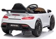 Elektriauto lastele Mercedes AMG GT R, valge цена и информация | Laste elektriautod | kaup24.ee