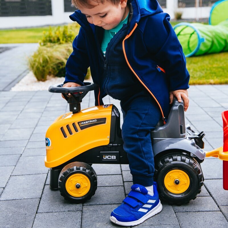 FALK JCB traktor koos haagisega, kollane hind ja info | Imikute mänguasjad | kaup24.ee