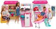 Kiirabi Barbie® mobiilne kliinik 2in1 Frm19 hind ja info | Tüdrukute mänguasjad | kaup24.ee