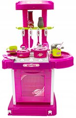 Köögikomplekt koos tarvikutega DK 008-58, roosa цена и информация | Развивающие игрушки | kaup24.ee