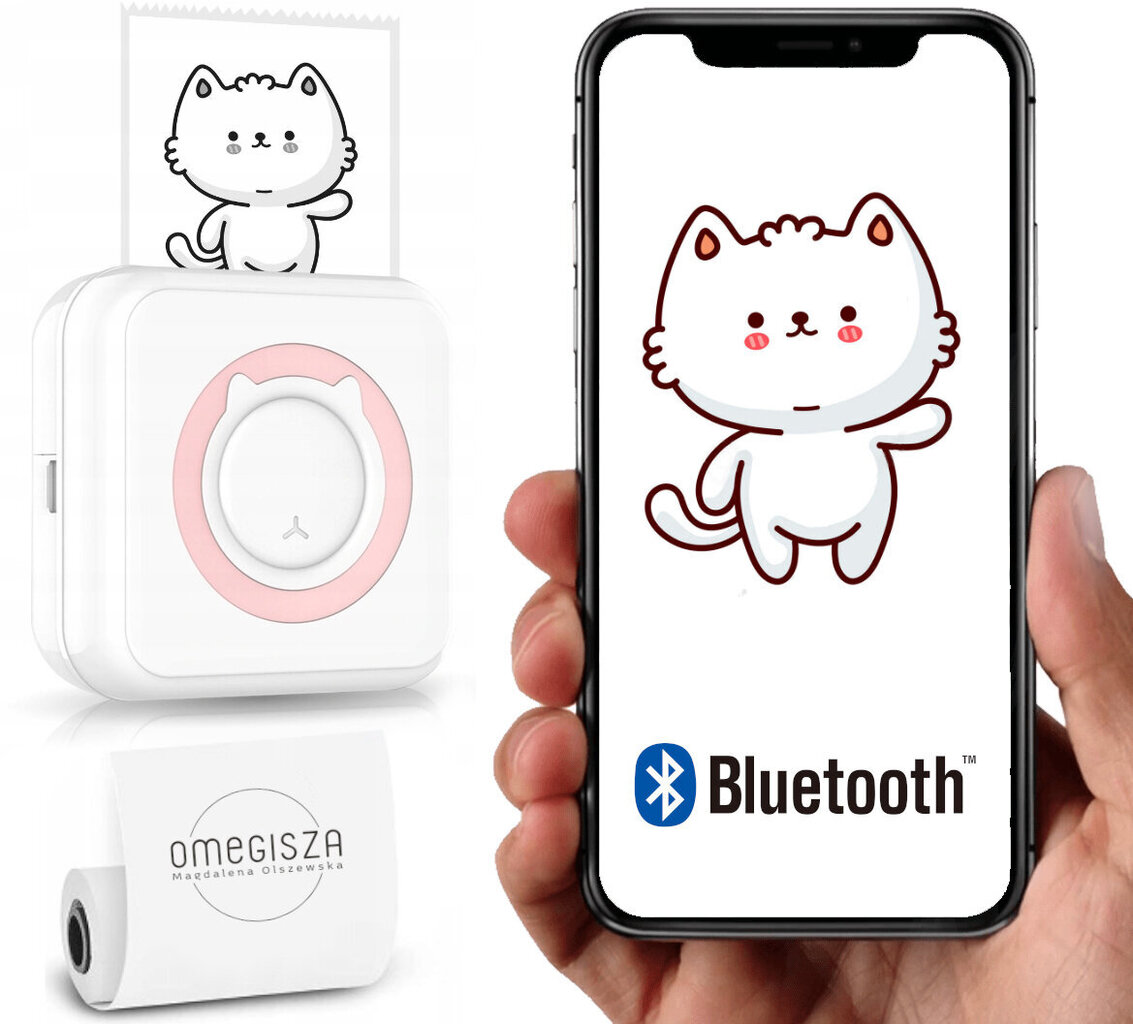 Bluetooth termotrükkimine lastele 6 rulliga hind ja info | Tüdrukute mänguasjad | kaup24.ee