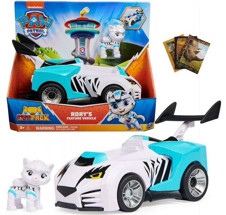 Paw Patrol Cat auto Rory Figure Cat Crew цена и информация | Poiste mänguasjad | kaup24.ee