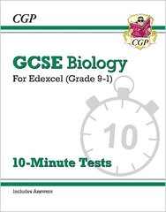 GCSE Biology: Edexcel 10-Minute Tests (includes answers) hind ja info | Noortekirjandus | kaup24.ee