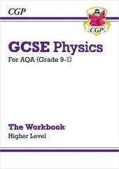 GCSE Physics: AQA Workbook - Higher цена и информация | Книги для подростков и молодежи | kaup24.ee