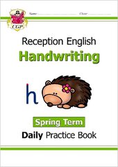 Reception Handwriting Daily Practice Book: Spring Term hind ja info | Noortekirjandus | kaup24.ee