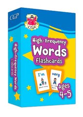 High-Frequency Words Flashcards for Ages 4-5 (Reception) цена и информация | Книги для подростков и молодежи | kaup24.ee