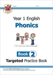 KS1 English Year 1 Phonics Targeted Practice Book - Book 2 цена и информация | Книги для подростков и молодежи | kaup24.ee