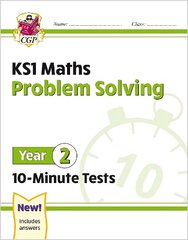 KS1 Year 2 Maths 10-Minute Tests: Problem Solving hind ja info | Noortekirjandus | kaup24.ee