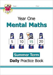 KS1 Mental Maths Year 1 Daily Practice Book: Summer Term hind ja info | Noortekirjandus | kaup24.ee