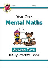 KS1 Mental Maths Year 1 Daily Practice Book: Autumn Term hind ja info | Noortekirjandus | kaup24.ee