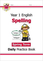 KS1 Spelling Year 1 Daily Practice Book: Spring Term hind ja info | Noortekirjandus | kaup24.ee