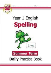 KS1 Spelling Year 1 Daily Practice Book: Summer Term hind ja info | Noortekirjandus | kaup24.ee
